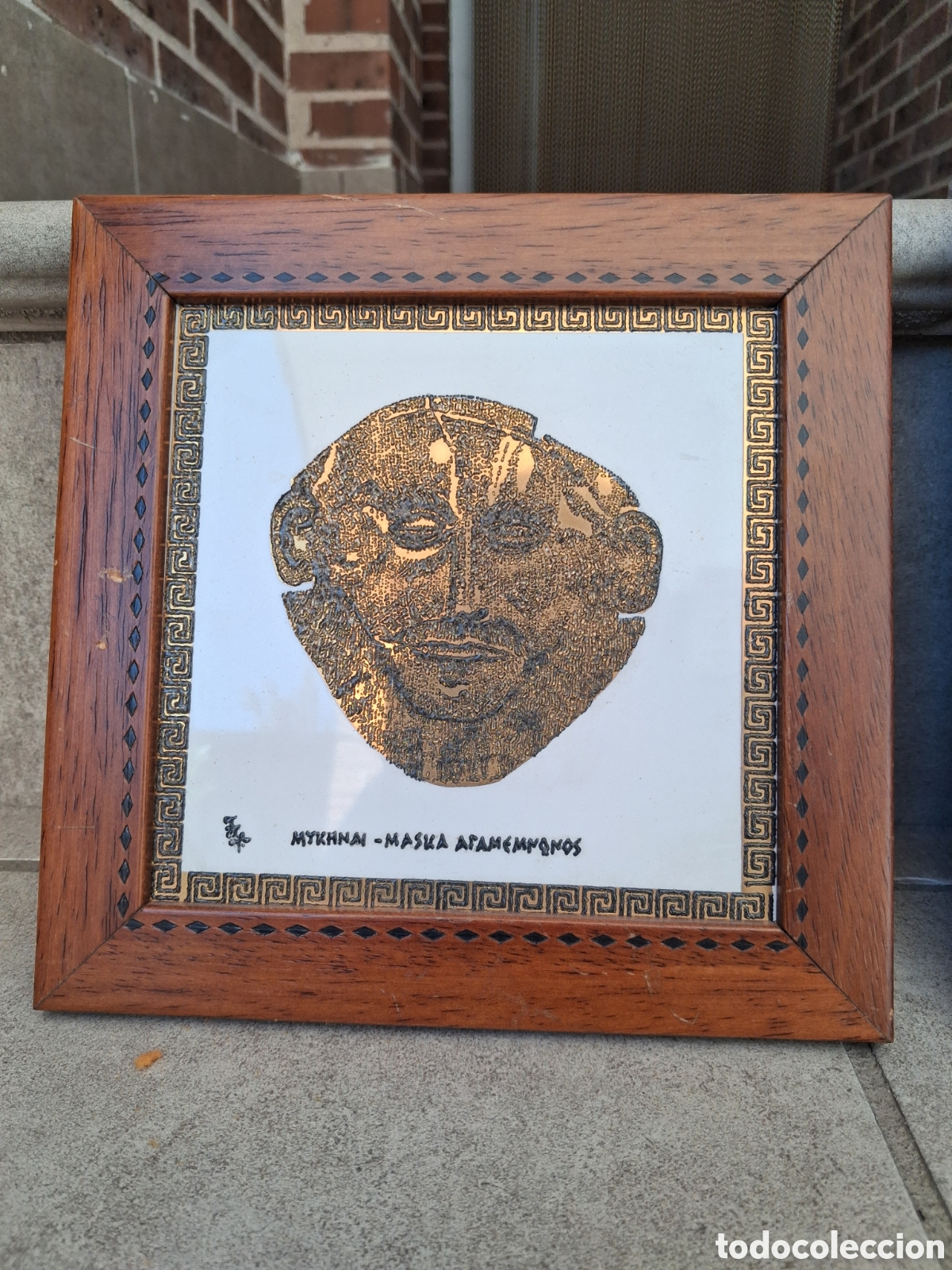Antig&uuml;edades: Cuadro Azulejo cer&aacute;mica
