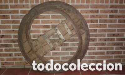 Antig&uuml;edades: Rueda de carro Gallego