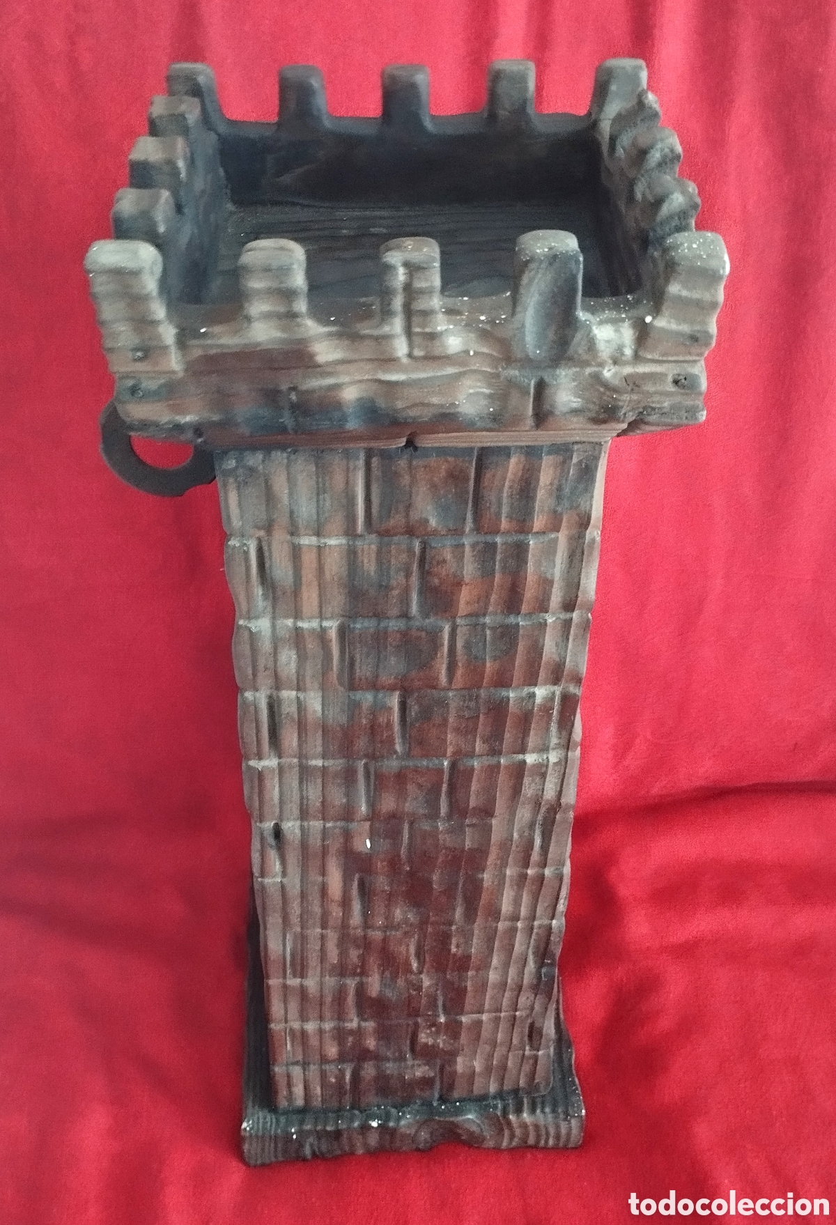 Antig&uuml;edades: Puente levadizo de madera tallada. - Foto 16