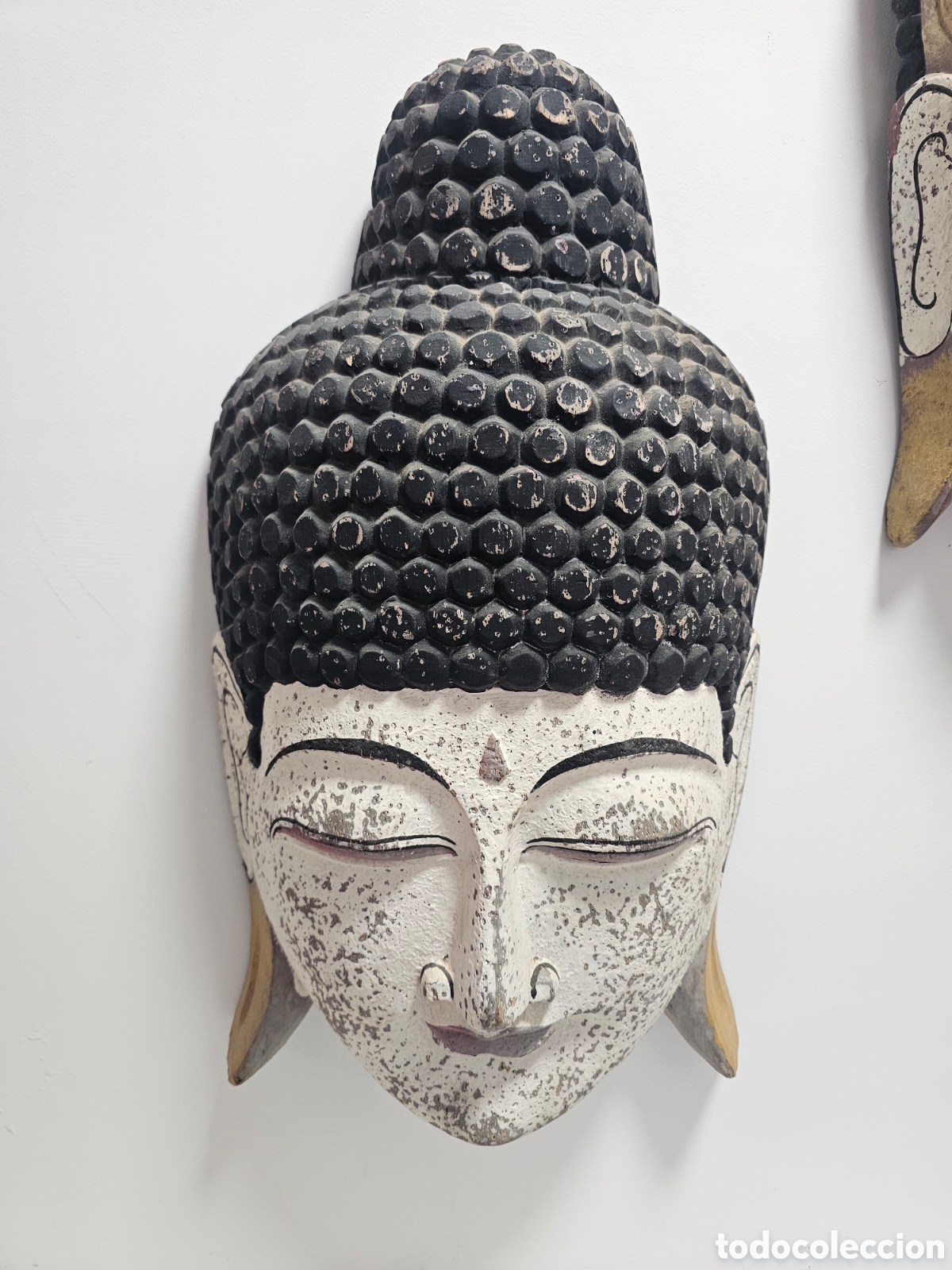 Antig&uuml;edades: M&aacute;scara Buda decoraci&oacute;n - Foto 3