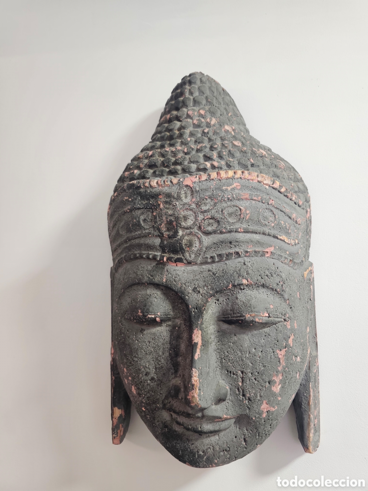 Antig&uuml;edades: M&aacute;scara Buda decoraci&oacute;n - Foto 4