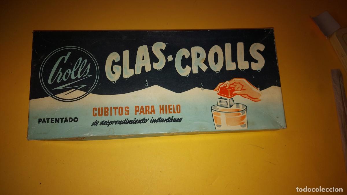 Antig&uuml;edades: GLAS CROLLS, CUBITOS PARA HIELO , - Foto 1