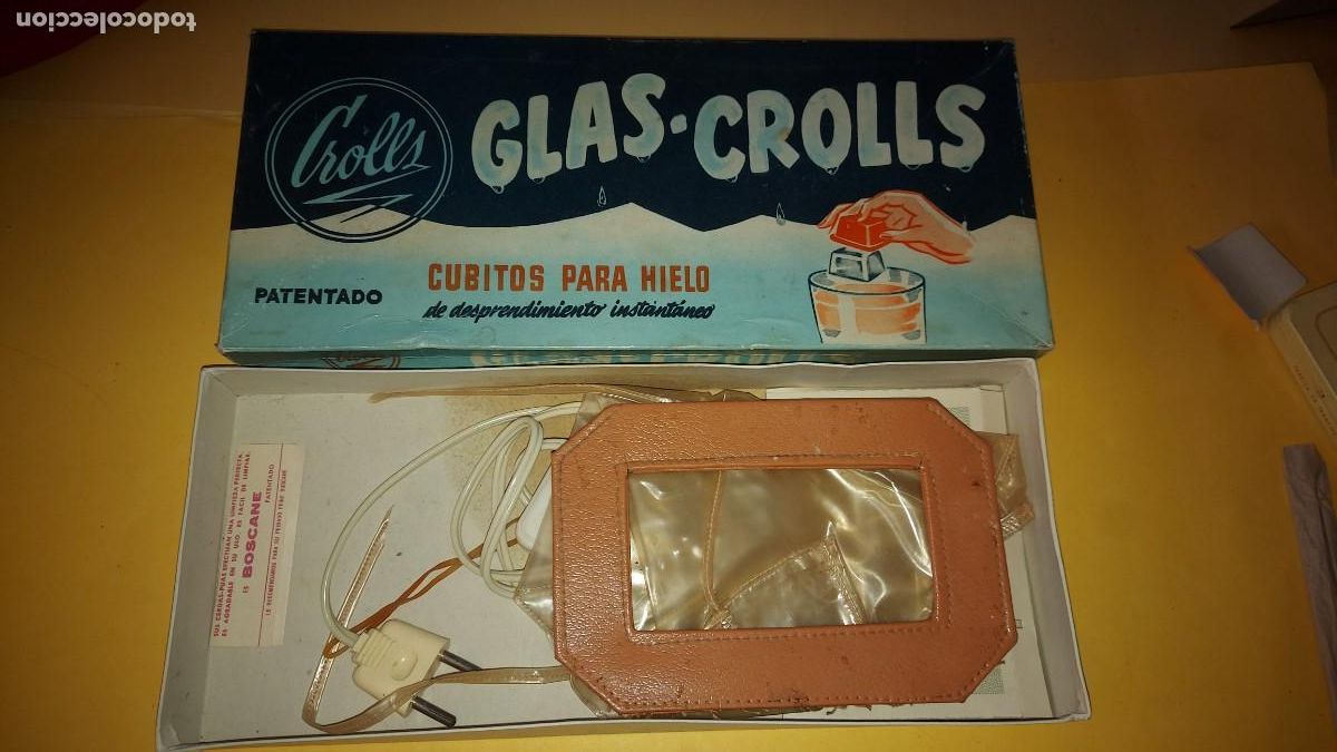 Antig&uuml;edades: GLAS CROLLS, CUBITOS PARA HIELO , - Foto 2