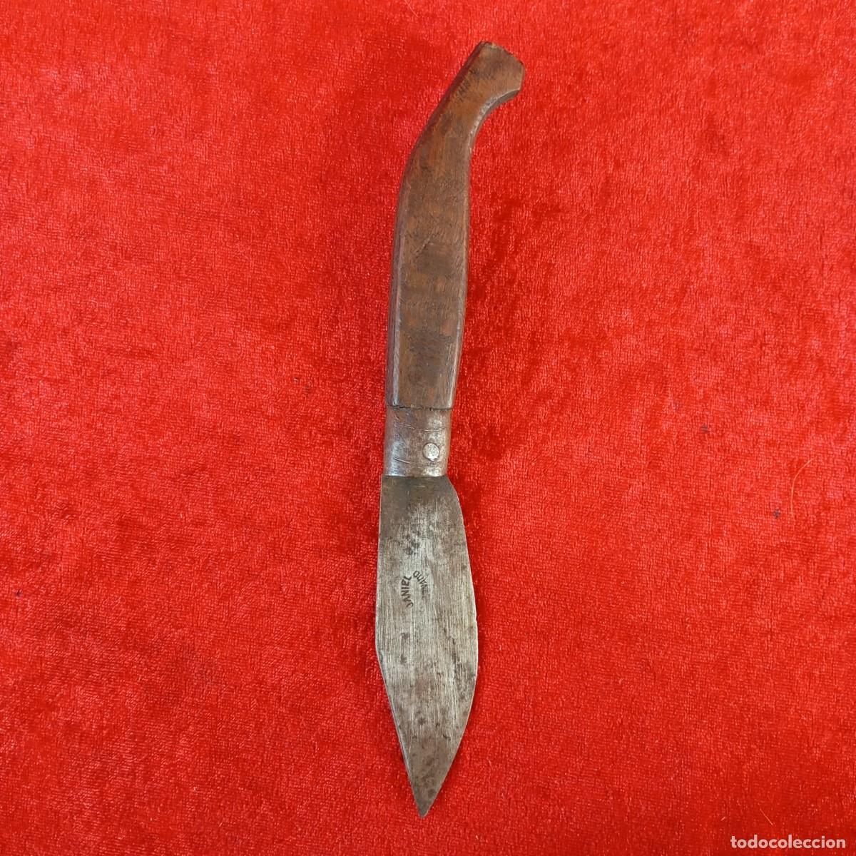 Antig&uuml;edades: NAVAJA DE BOLSILLO - ESTILO EUSTACHE - SIGLO XX - HOJA DE ACERO DE CARBONO - 21,5 CM DE LARGO - 48