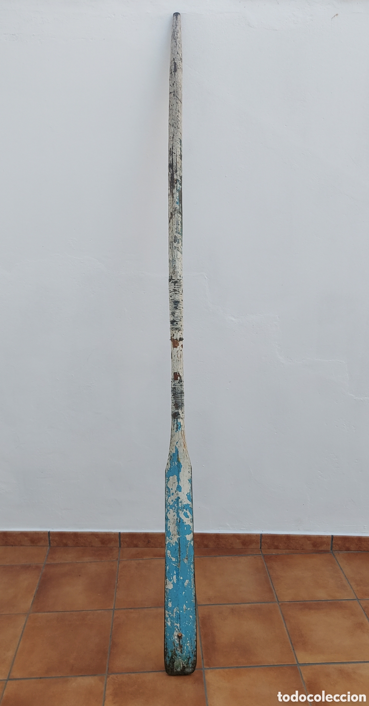 Antig&uuml;edades: Remo de madera antiguo circa 1930