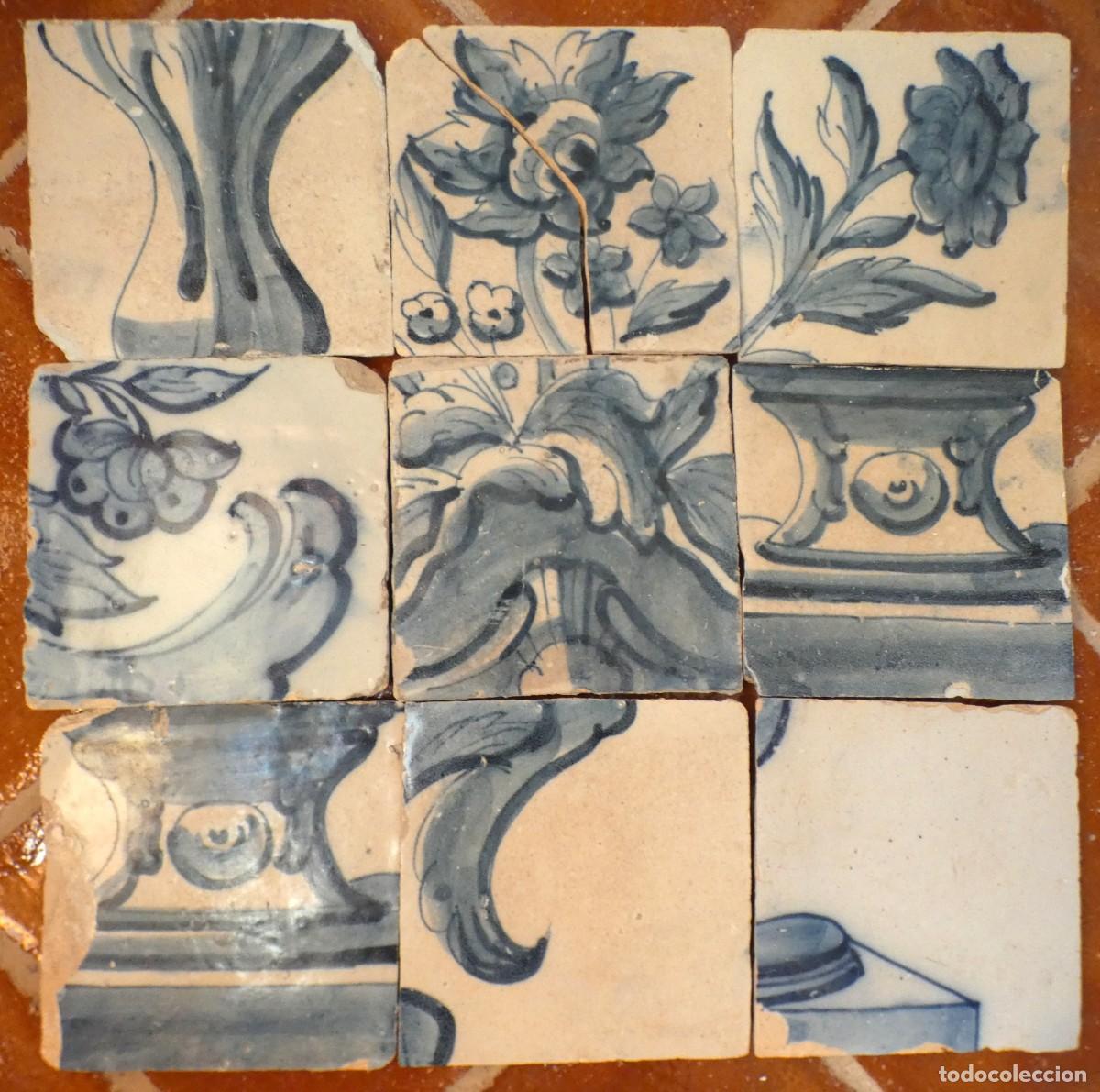 Antig&uuml;edades: Azulejo, Azulejos Portugal siglo 18/19