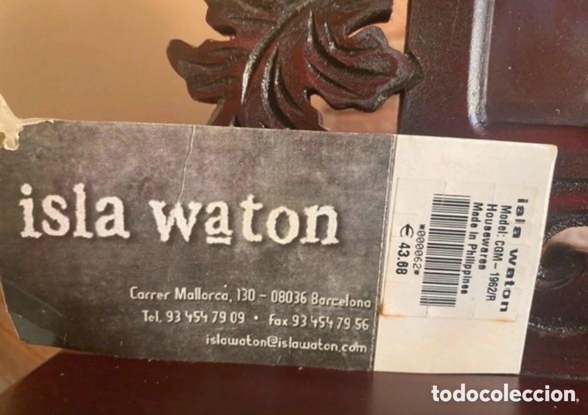 Antig&uuml;edades: Sujeta libros de madera - Foto 5