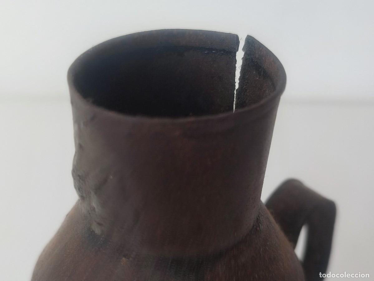 Antig&uuml;edades: Aceitera hojalata con asa - Foto 4