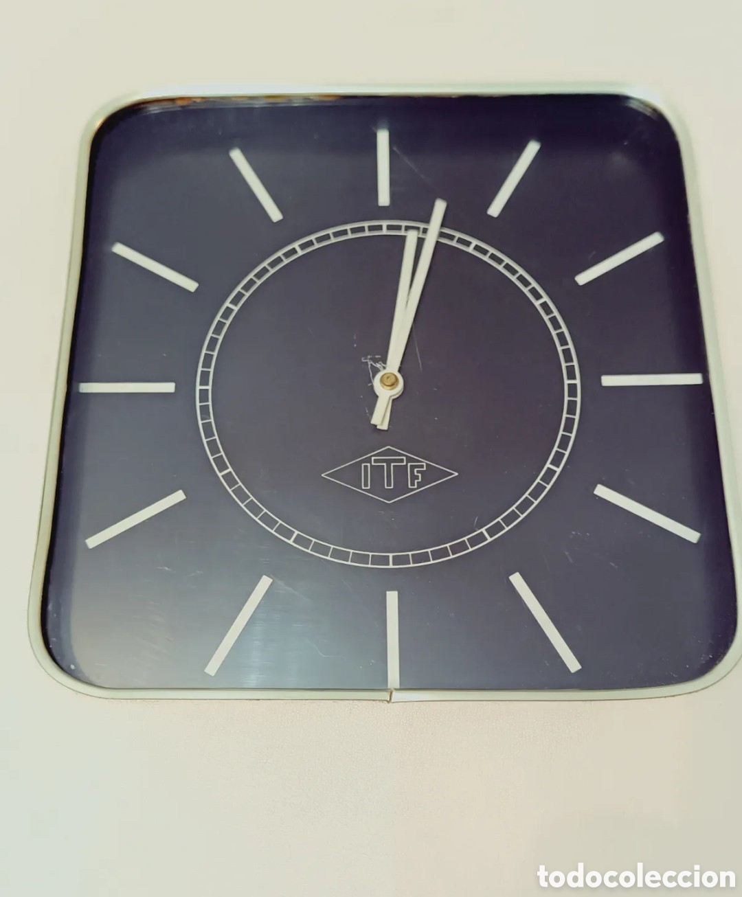 Antig&uuml;edades: Antiguo Reloj Industrial ITF - Foto 2