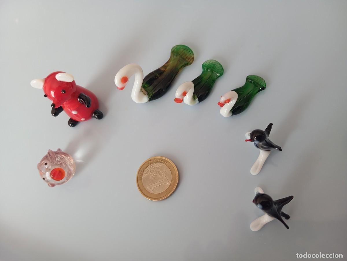 Antig&uuml;edades: Figuritas de cristal - Foto 1