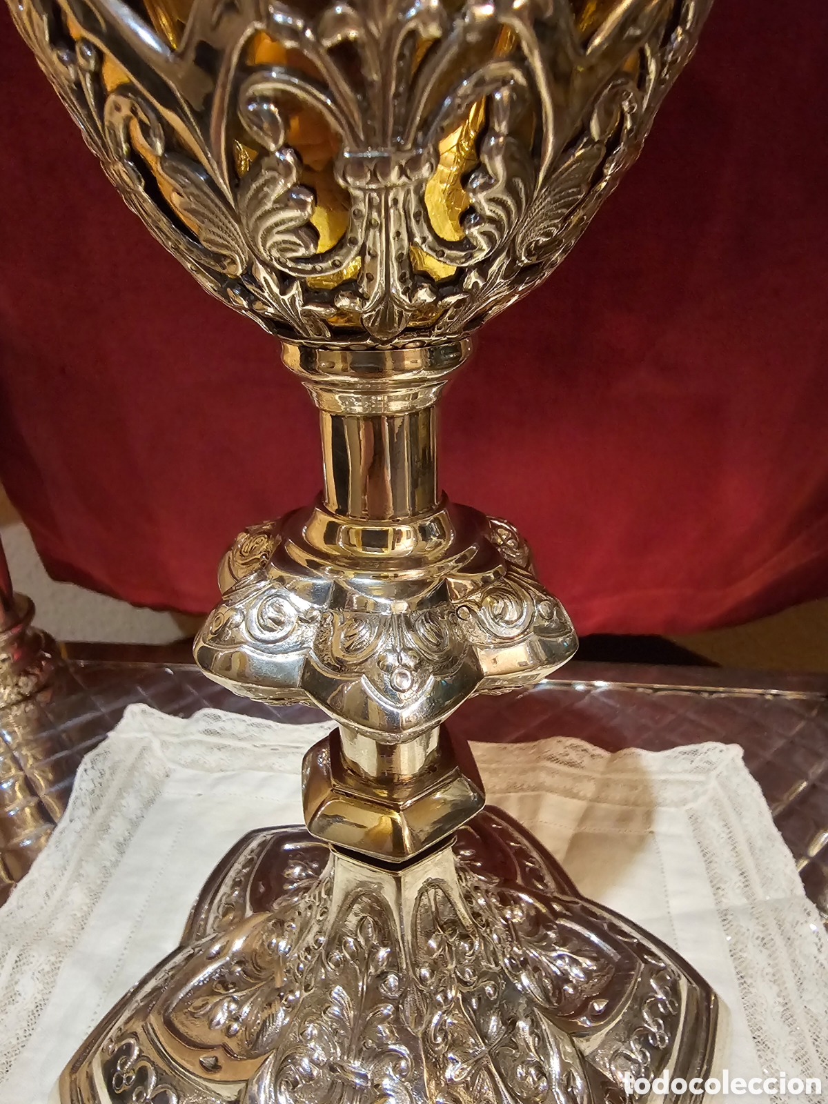 Antig&uuml;edades: Caliz y patena liturgico - Foto 7