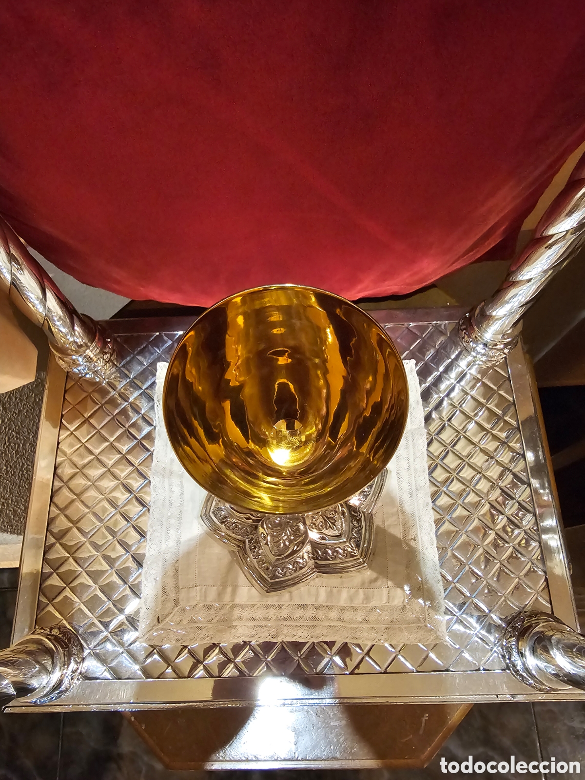 Antig&uuml;edades: Caliz y patena liturgico - Foto 8