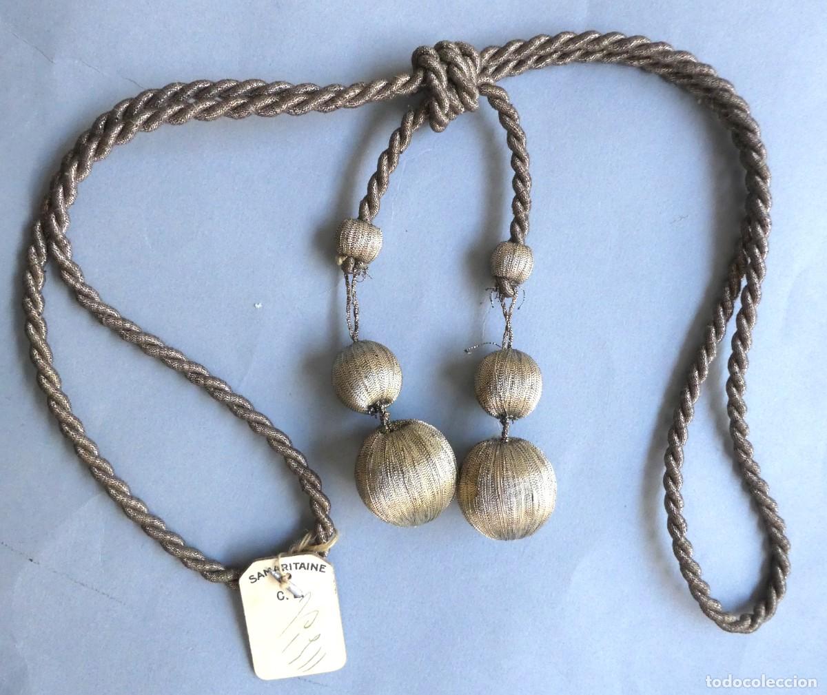 Antig&uuml;edades: ANTIGUO C&Iacute;NGULO MET&Aacute;LICO PLATA - IMAGEN PPIO.S.XX