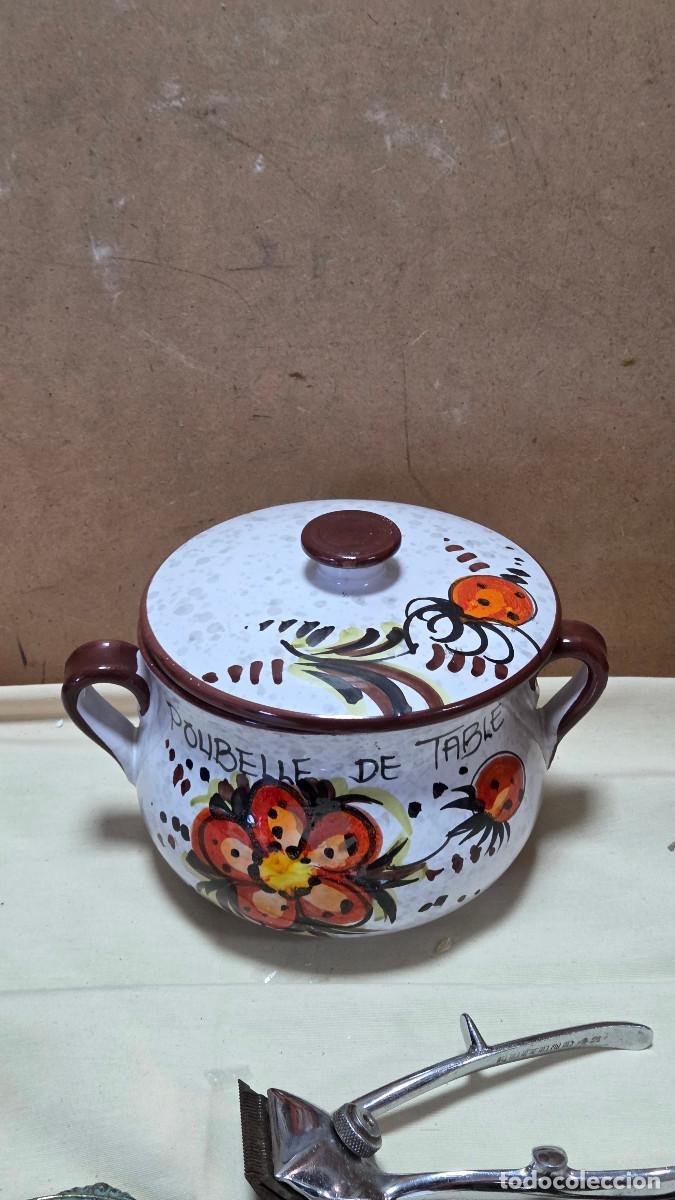 Antig&uuml;edades: cazuela de ceramica vintage