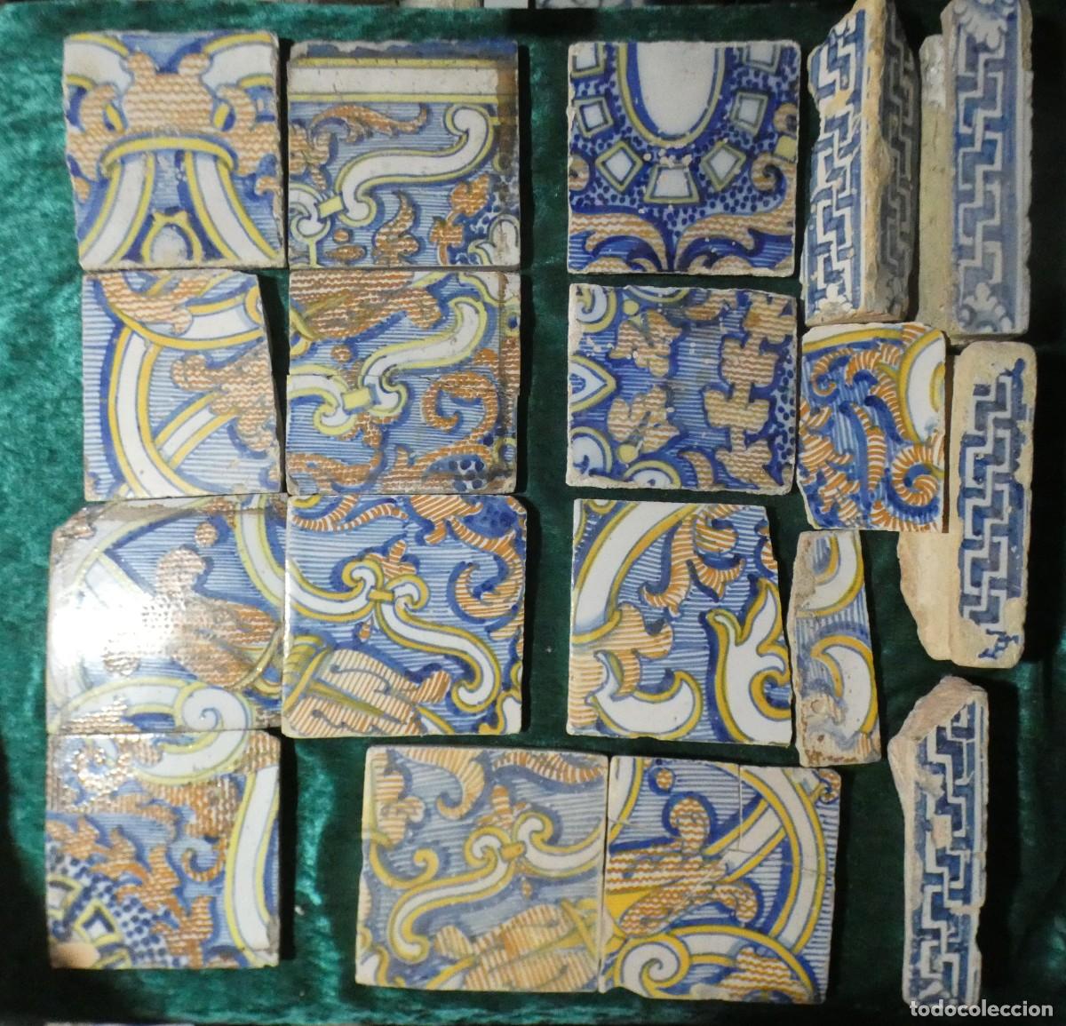 Antiguidades: Azulejo, Azulejos Espa&ntilde;ol, Talavera siglo 16/18