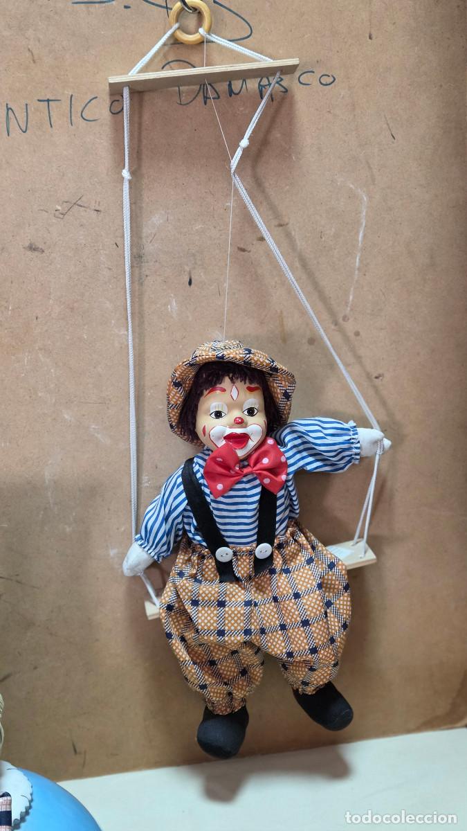 Antig&uuml;edades: mu&ntilde;eco payaso de porcelana - Foto 1