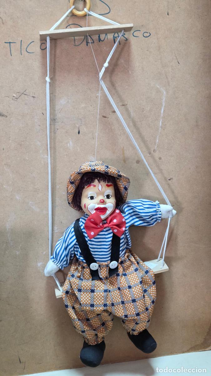 Antig&uuml;edades: mu&ntilde;eco payaso de porcelana - Foto 2