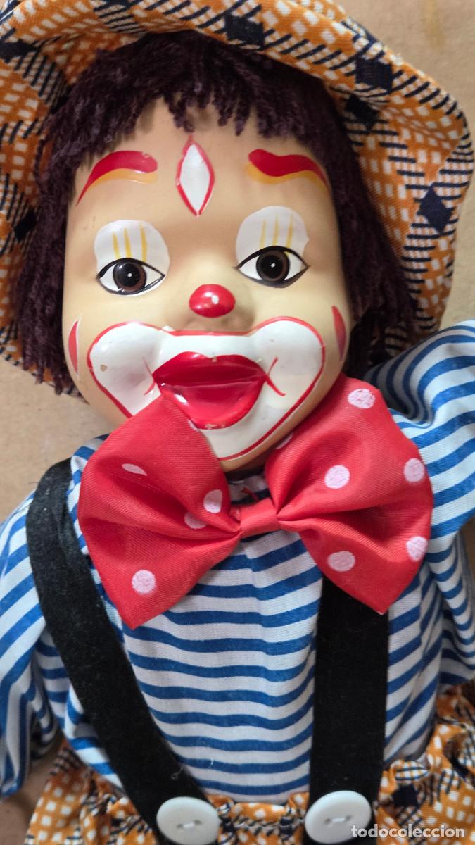 Antig&uuml;edades: mu&ntilde;eco payaso de porcelana - Foto 4