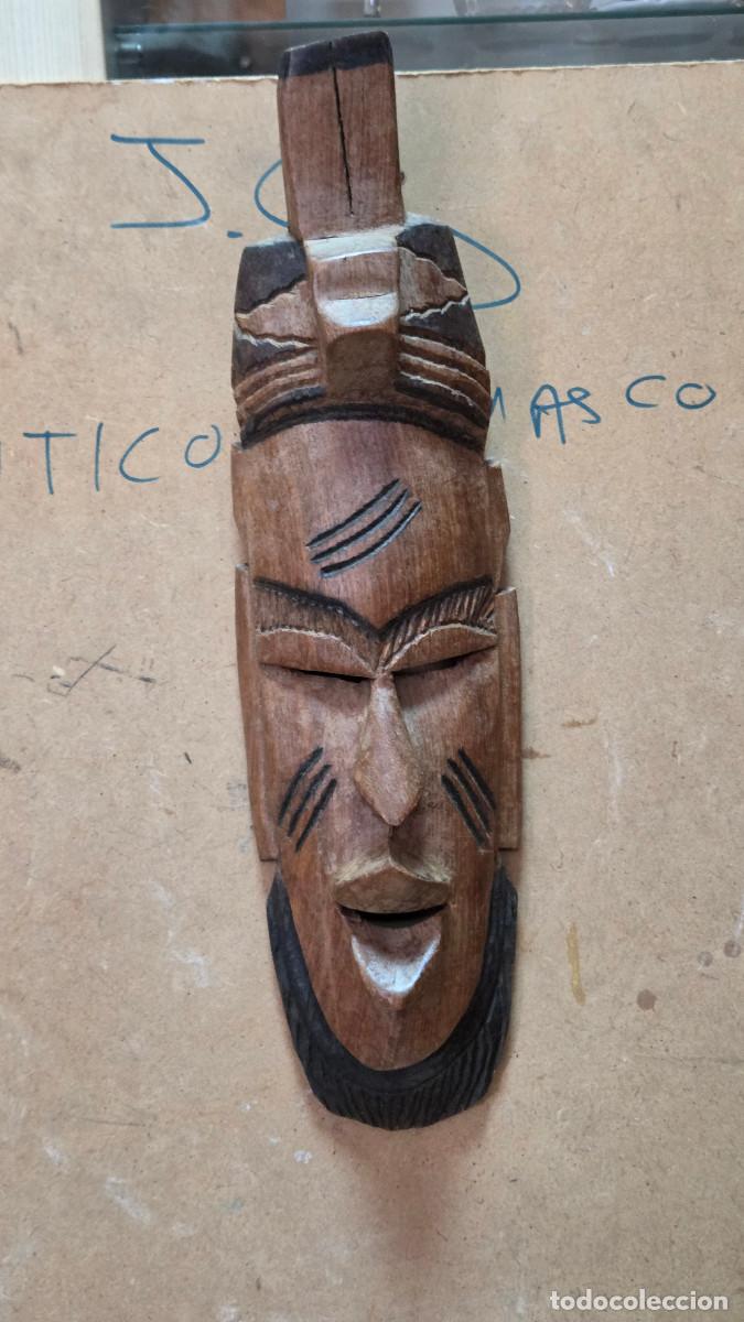 Antig&uuml;edades: mascara de arte africano