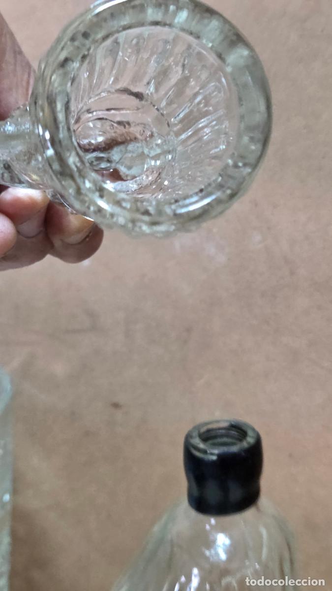 Antig&uuml;edades: botella de cristal gallo - Foto 4