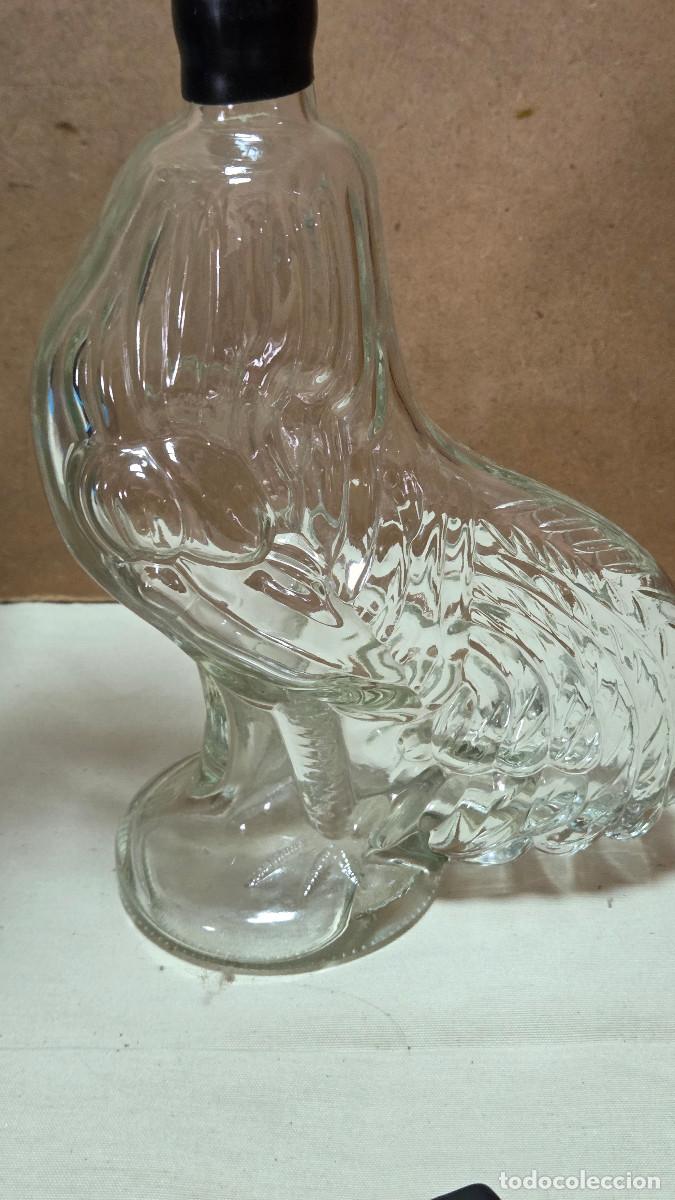 Antig&uuml;edades: botella de cristal gallo - Foto 6