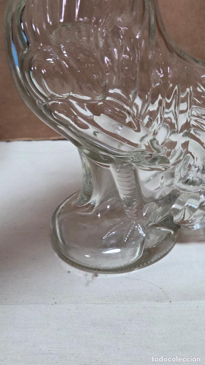 Antig&uuml;edades: botella de cristal gallo - Foto 7