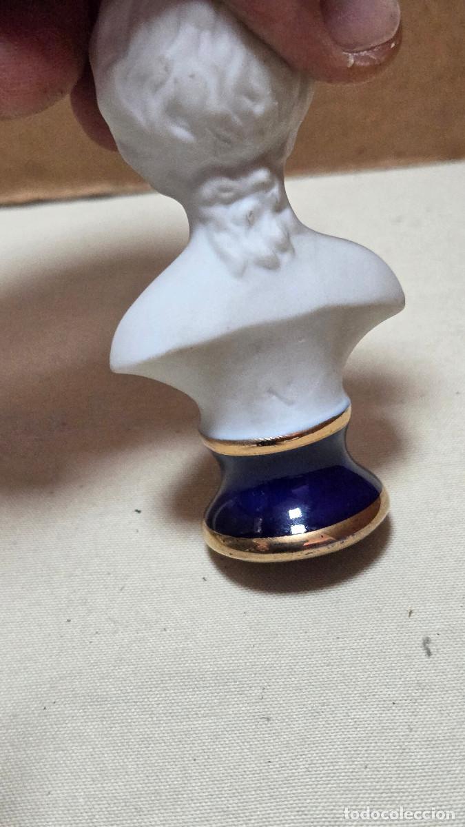 Antig&uuml;edades: busto de porcelana vintage biscuit - Foto 6