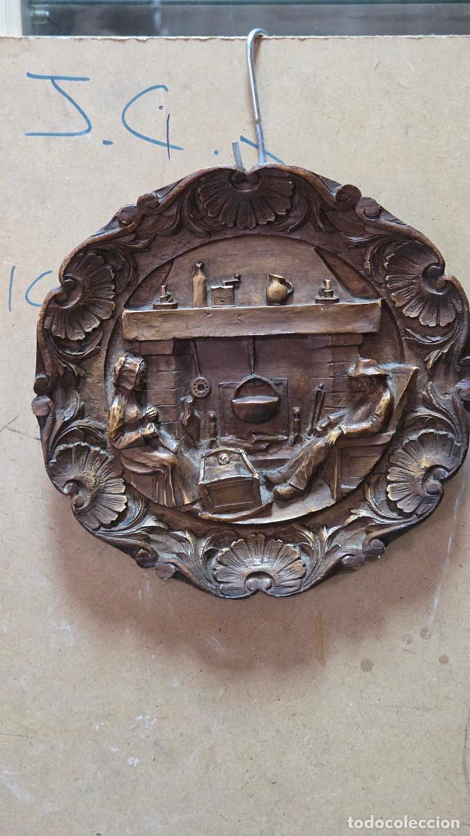 Antiguidades: plato decorativo vintage
