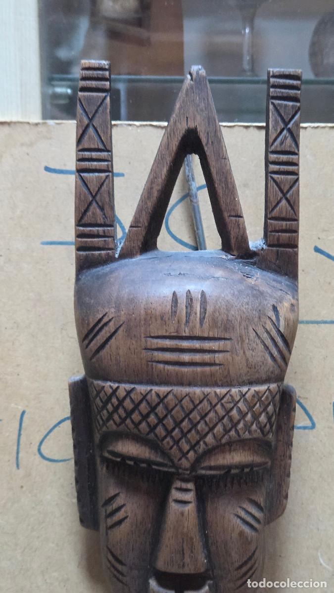 Antig&uuml;edades: mascara de arte africano - Foto 3