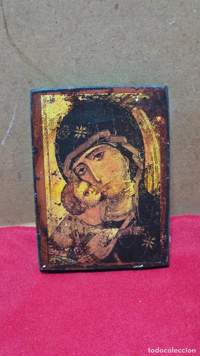 Antig&uuml;edades: cuadro religioso icono - Foto 1