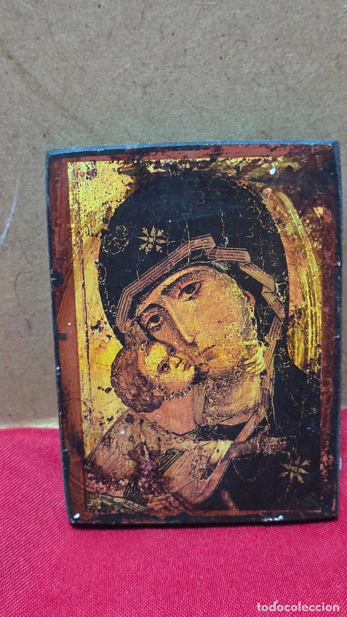 Antig&uuml;edades: cuadro religioso icono - Foto 2