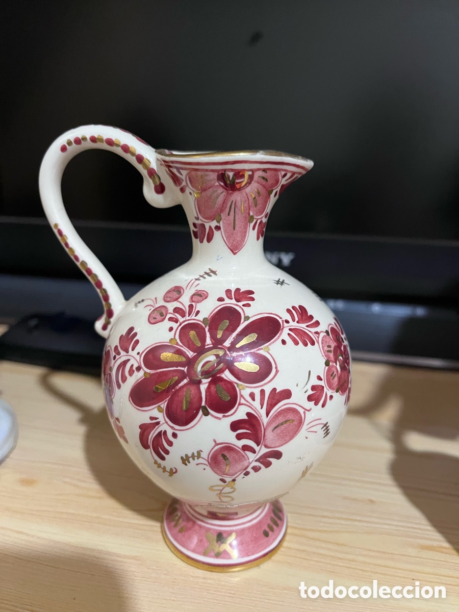 Antig&uuml;edades: Jarra / Florero cer&aacute;mico REGINA &rdquo;Delfts Rood&rdquo; ()