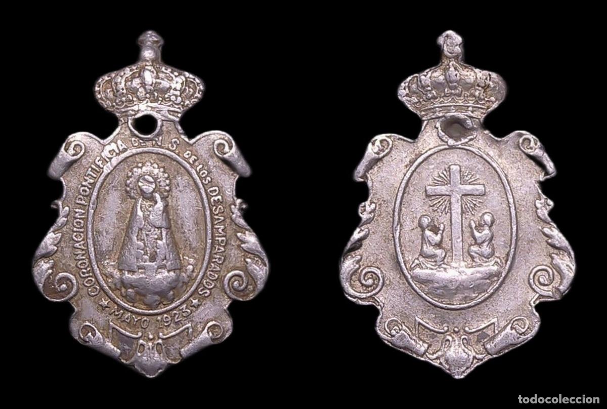 Antiquit&auml;ten: MEDALLA RELIGIOSA VALENCIA 1923 CORONACION PONTIFICIA VIRGEN DE LOS DESAMPARADOS