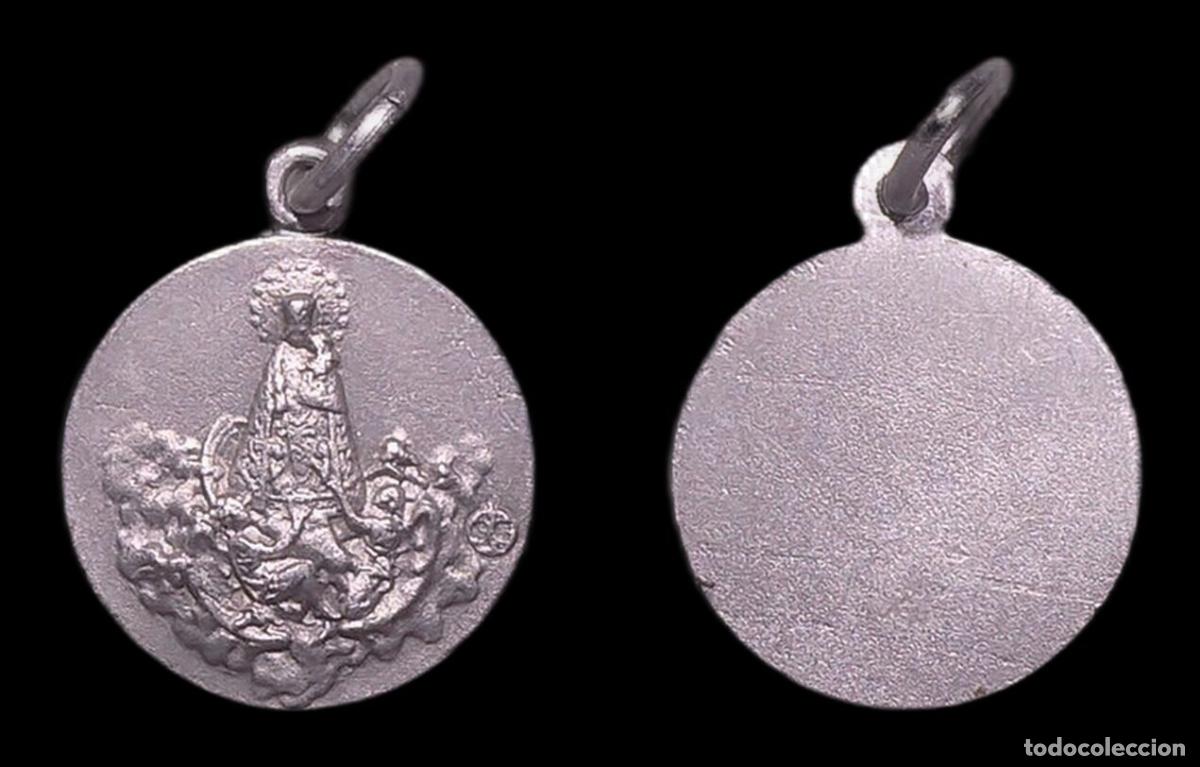Antiquit&auml;ten: MEDALLA RELIGIOSA VALENCIA VIRGEN DE LOS DESAMPARADOS ALUMINIO