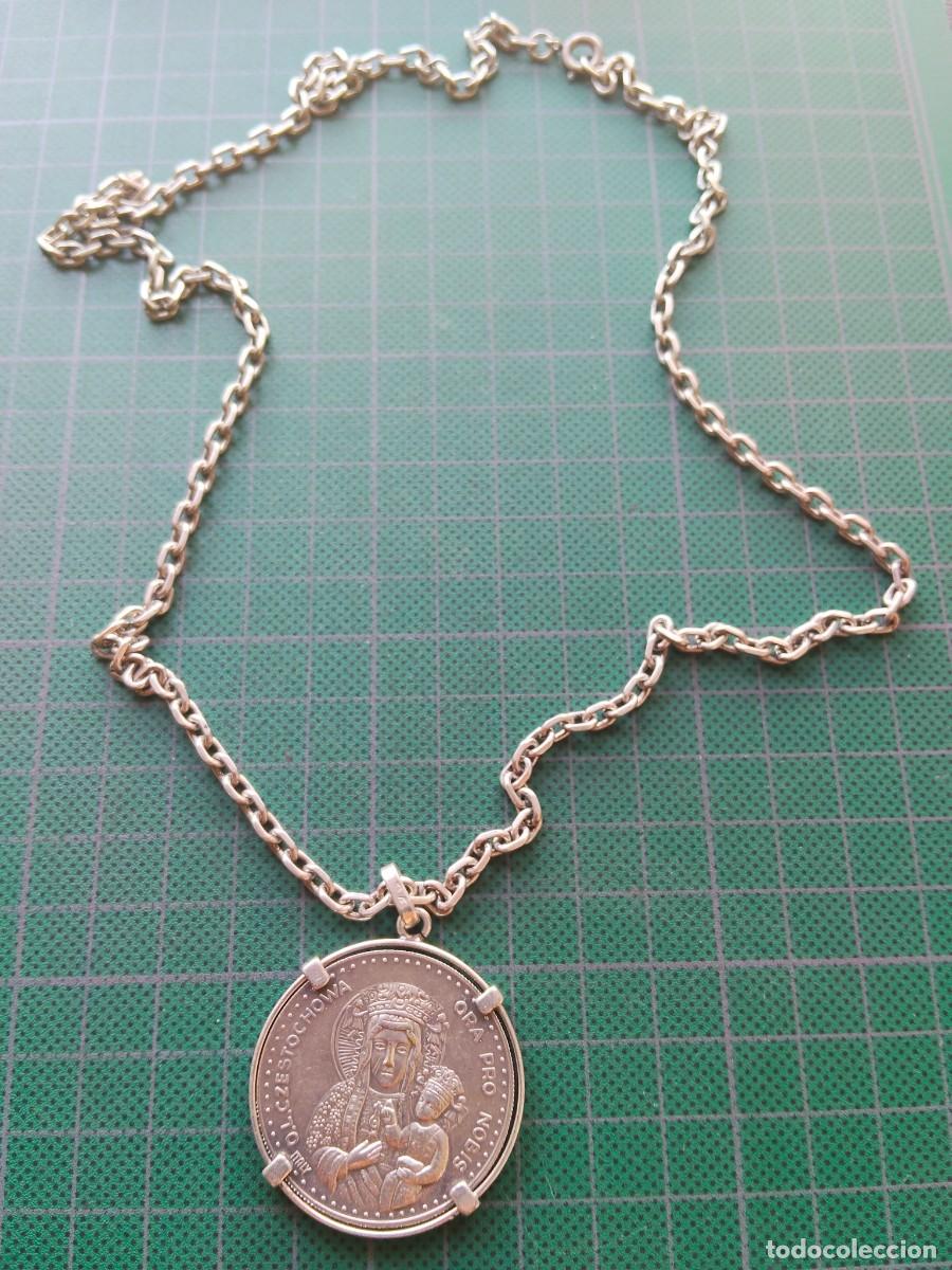 Antig&uuml;edades: MEDALLA: JUAN PABLO II - VIRGEN O.L.CZESTOCHOWA / PLATA