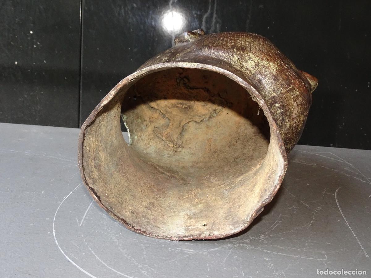 Antig&uuml;edades: Cabeza de Bronce Estilo Benin / Ife - Foto 12