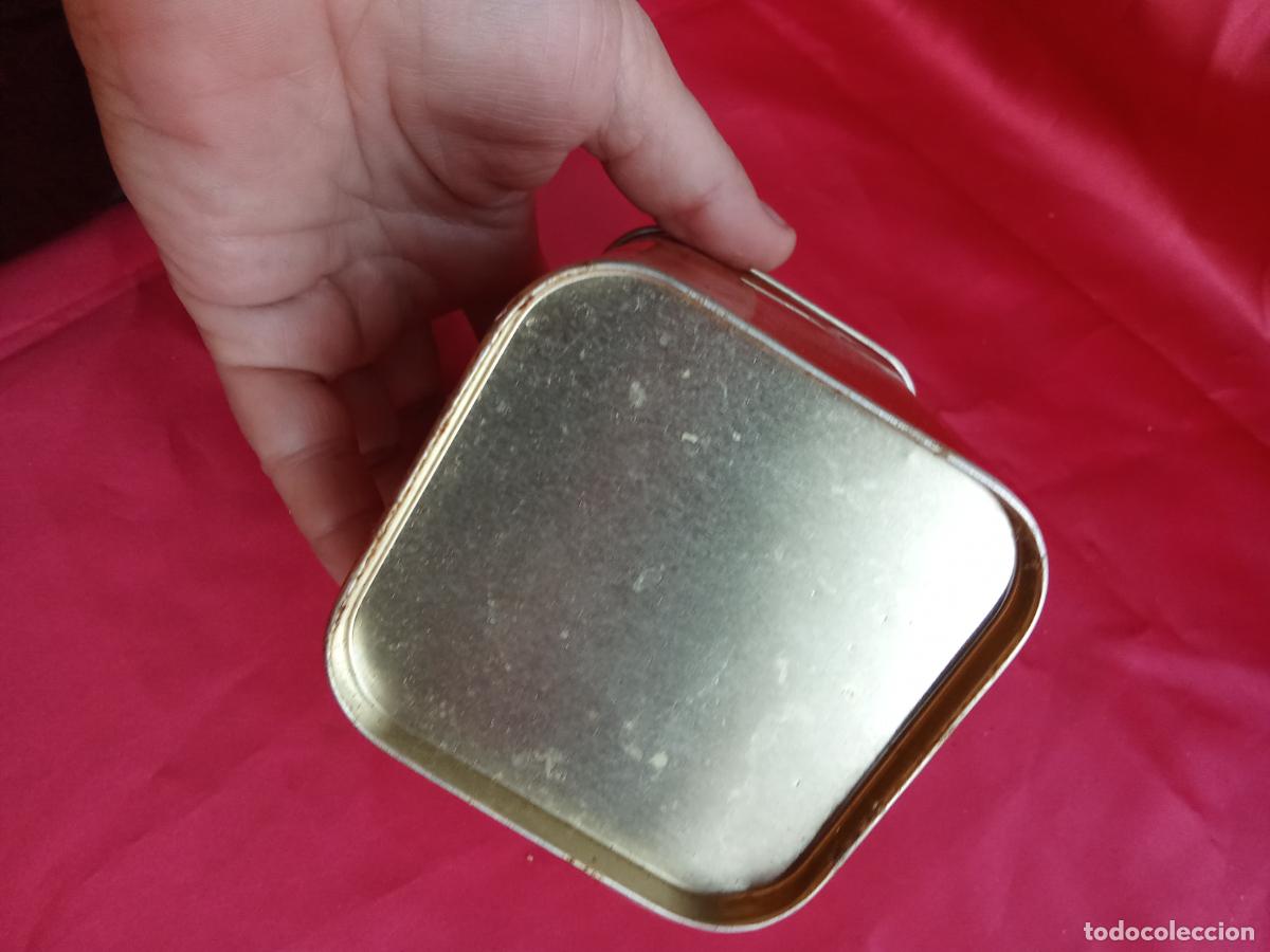 Antig&uuml;edades: Lata de t&eacute; Tepeu. Caja plomo - Foto 4