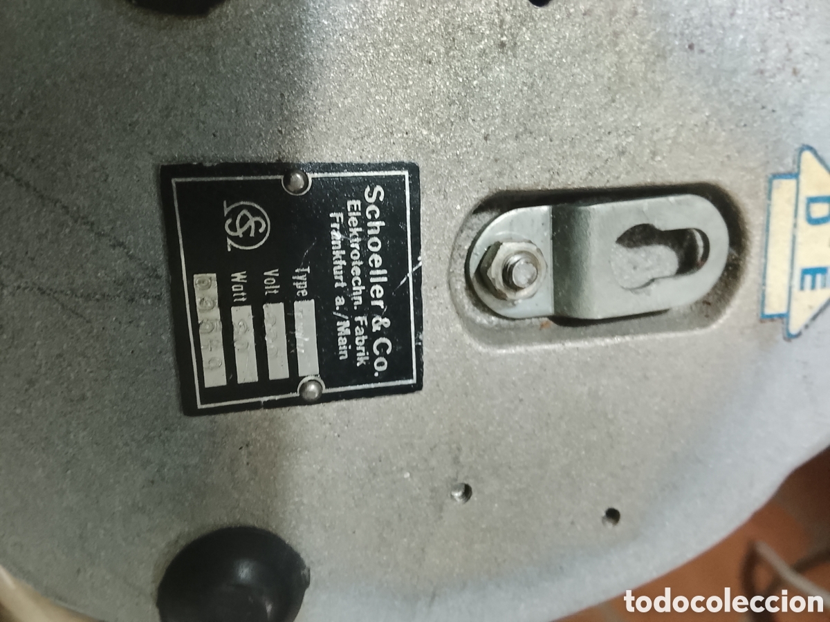 Antig&uuml;edades: Ventilador Schoeller&C. - Foto 2