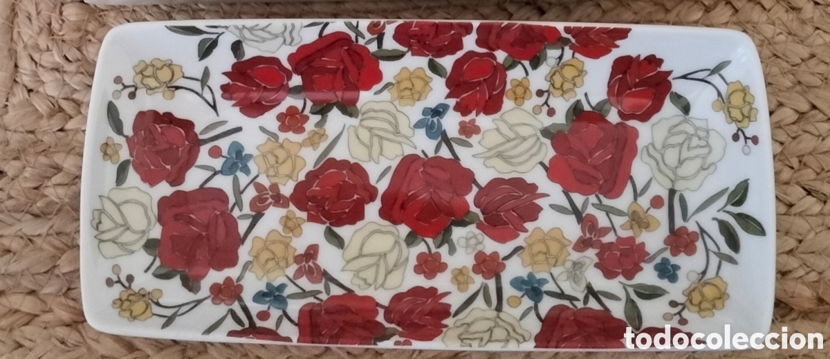 Antig&uuml;edades: Bandeja porcelana Vista Alegre