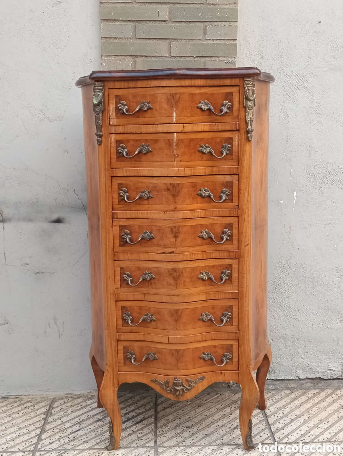 Antig&uuml;edades: semanier (o ajenario) franc&eacute;s siglo XiX