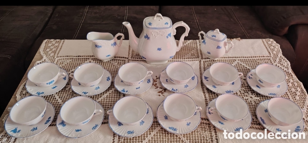 Oggetti Antichi: Juego de caf&eacute; de porcelana Vista Alegre