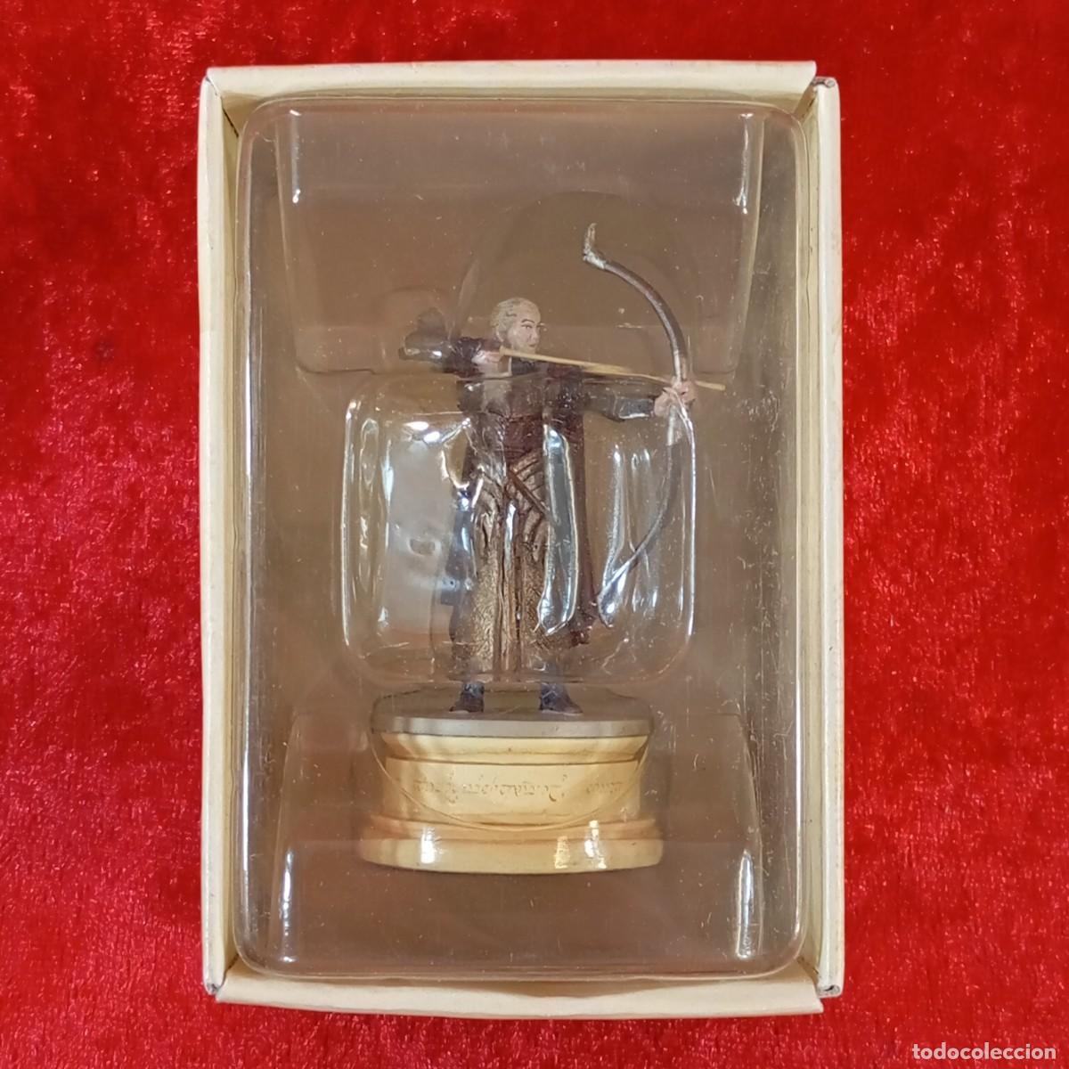 Antig&uuml;edades: FIGURA DE AJEDREZ - EL SE&Ntilde;OR DE LOS ANILLOS - EAGLEMOSS - HALDIR - 02