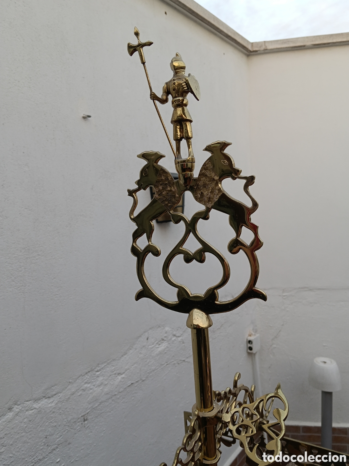 Antig&uuml;edades: Quinque, candelabro, enorme - Foto 5