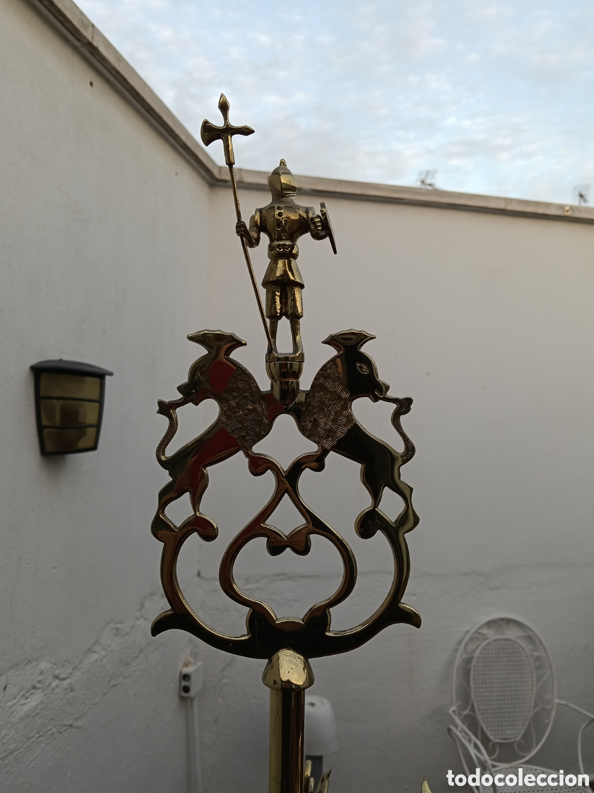 Antig&uuml;edades: Quinque, candelabro, enorme - Foto 6