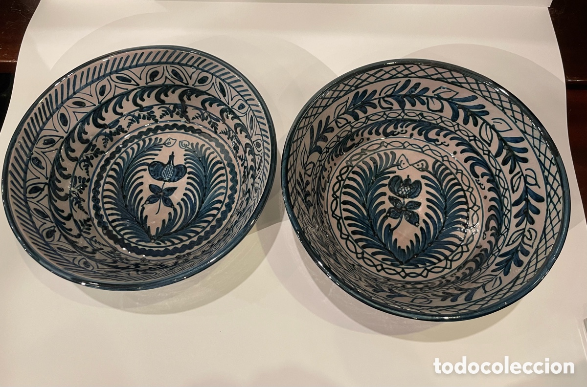 Antig&uuml;edades: Lebrillos antiguos de cer&aacute;mica