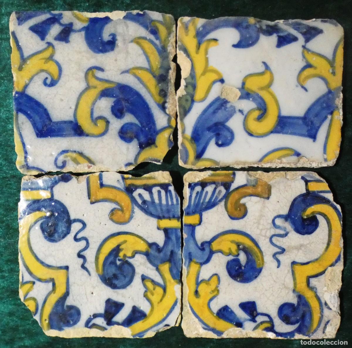 Antig&uuml;edades: Azulejo, Azulejos Portugal siglo 17