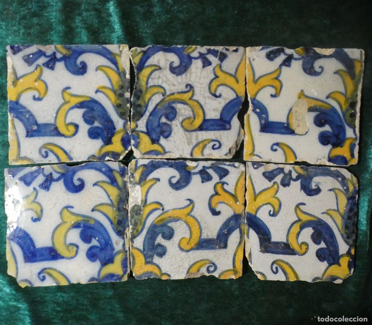 Antiques: Azulejo, Azulejos Portugal siglo 17