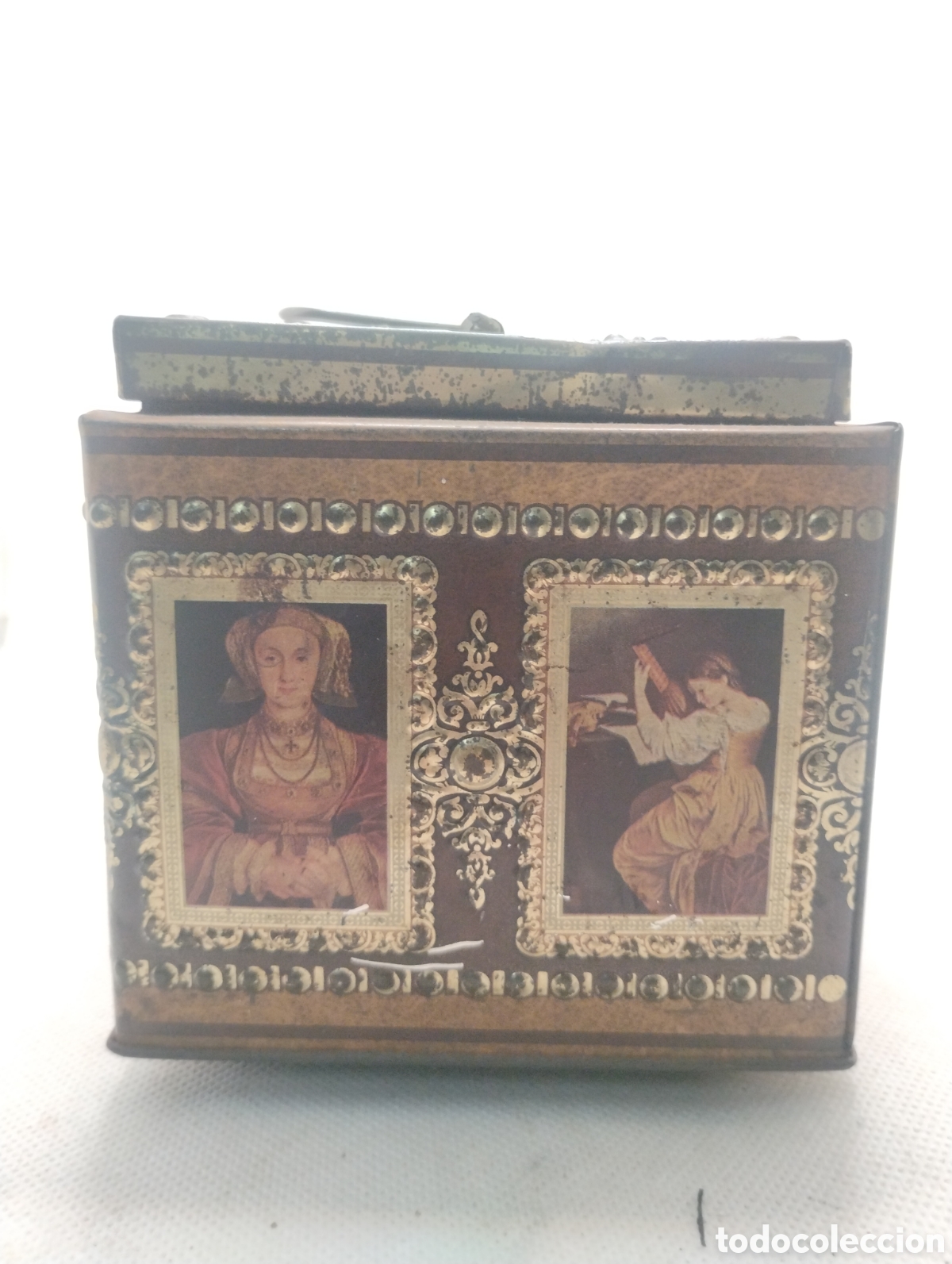 Antig&uuml;edades: Caja - Hucha de Hojalata - Foto 5