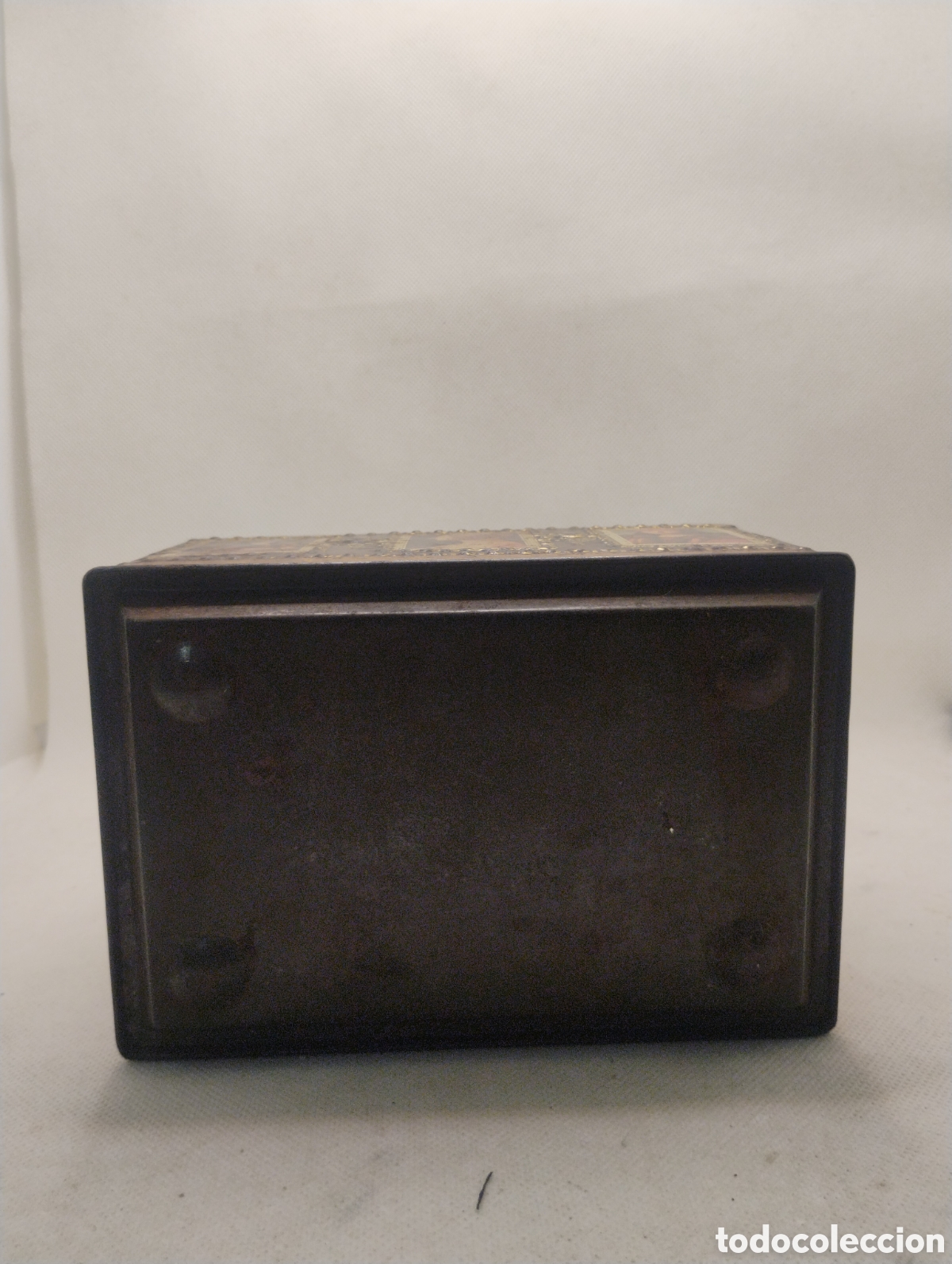 Antig&uuml;edades: Caja - Hucha de Hojalata - Foto 8