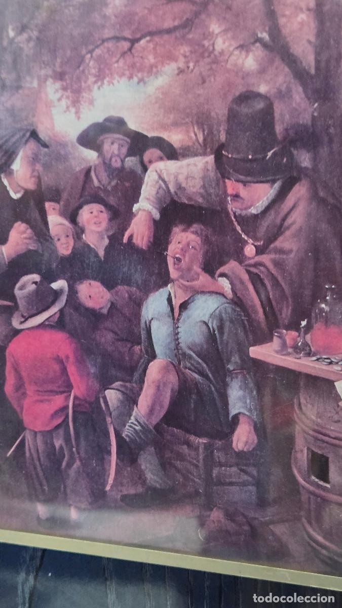 Antig&uuml;edades: cuadro lamina de dentista - Foto 2